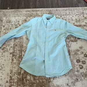 Ralph Lauren Blue Casual Button Down Shirt
